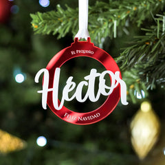 Personalized Name Christmas Ornament | Custom Gift Tag