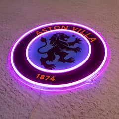 AVL FC Badge Neon