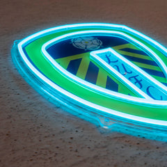 LEE FC Badge Neon