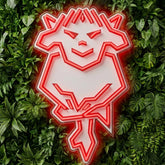 Lincoln City Crest Neon Sign