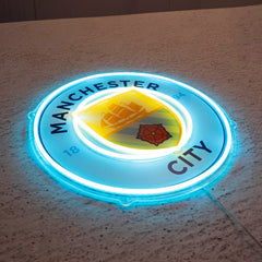MCI FC Badge Neon