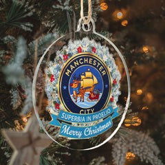 Manchester City Christmas Ornament