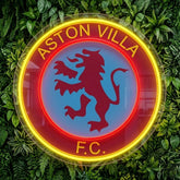 Aston Villa 1990 Neon Sign