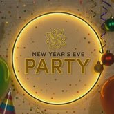 New Year Party Acrylic Sign | 23.6" (60cm)