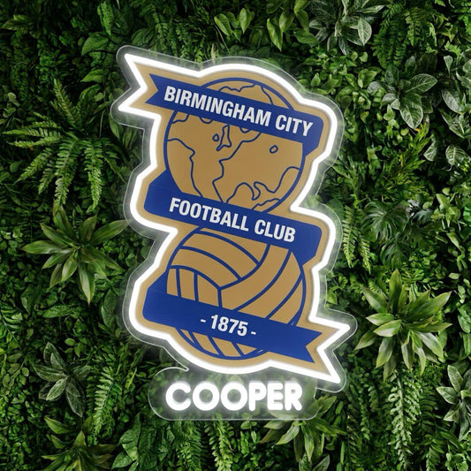 Cooper - Birmingham City Neon Sign
