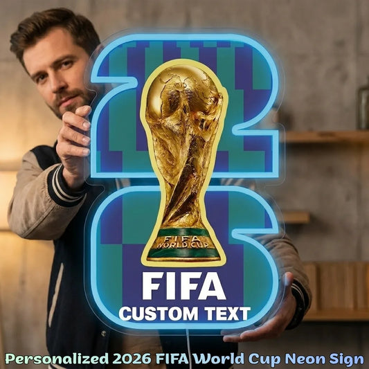 Custom World Cup Neon Sign - New York