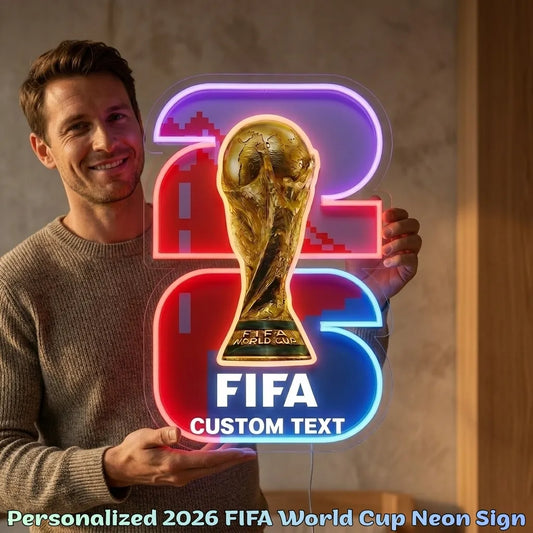 Custom World Cup Neon Sign - San Francisco