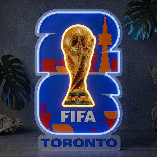 Toronto 2026 FIFA World Cup Neon Sign