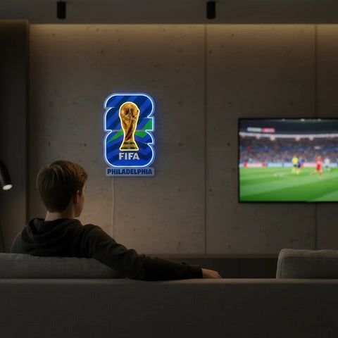 Philadelphia 2026 FIFA World Cup Neon Sign