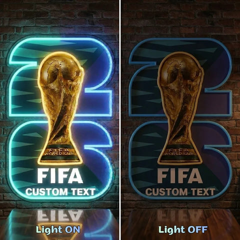Custom World Cup Neon Sign - Seattle