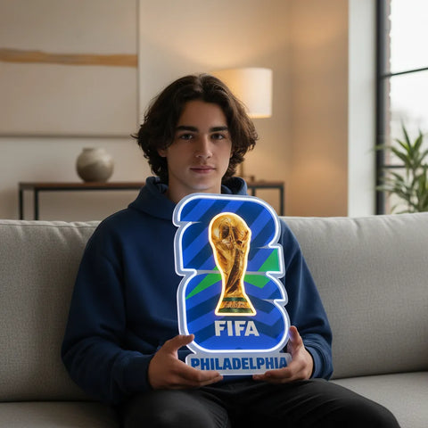 Philadelphia 2026 FIFA World Cup Neon Sign