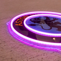 AVL FC Badge Neon