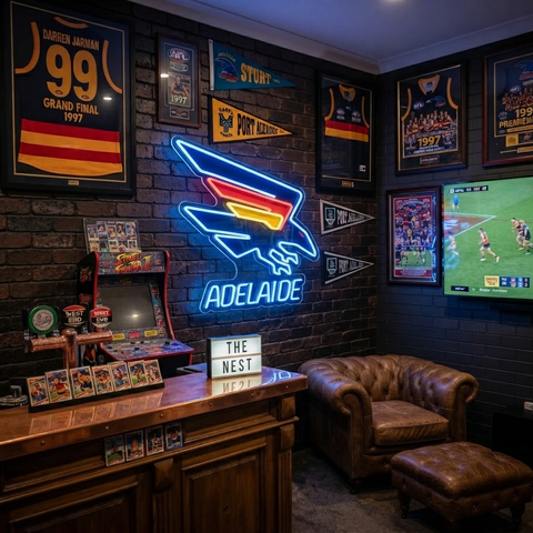 Adelaide Crows Neon Sign