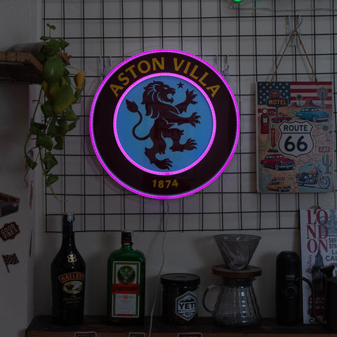 Aston Villa Neon Sign