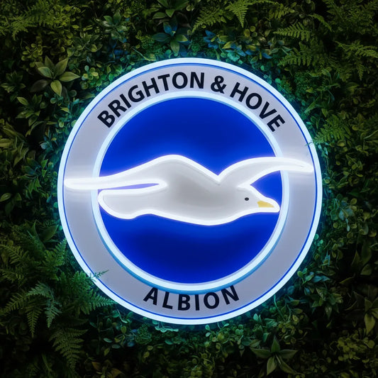 Brighton & Hove Albion Neon Sign