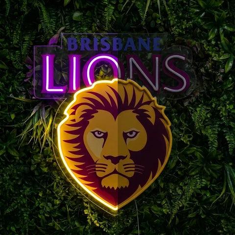 Brisbane Lions Neon Sign