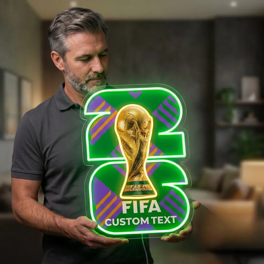 Custom World Cup Neon Sign - Mexico City