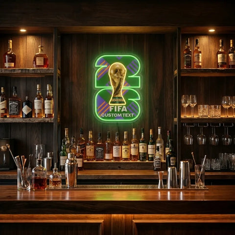 Custom World Cup Neon Sign - Mexico City