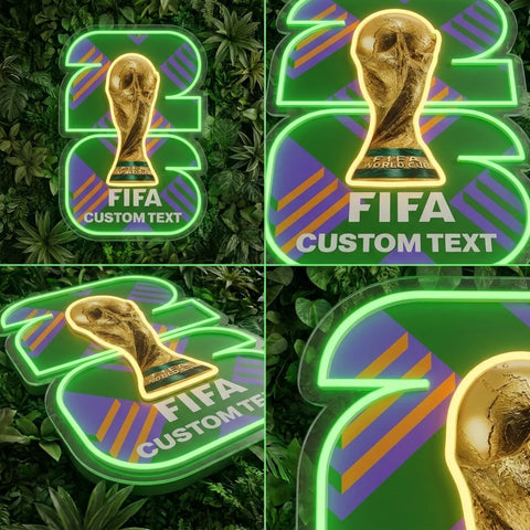Custom World Cup Neon Sign - Mexico City