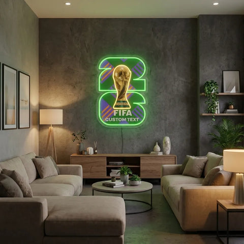 Custom World Cup Neon Sign - Mexico City