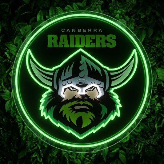 Canberra Raiders Neon Sign