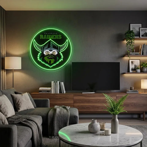 Canberra Raiders Neon Sign