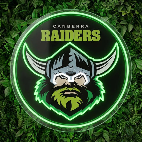 Canberra Raiders Neon Sign