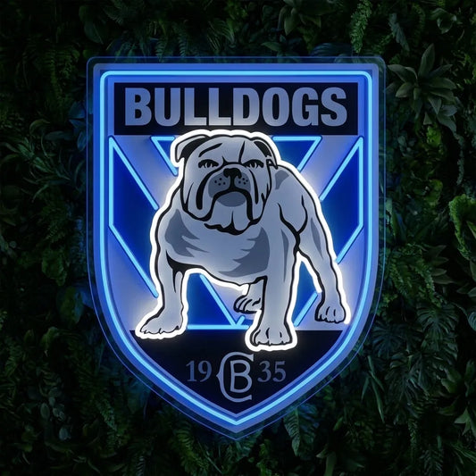 Canterbury-Bankstown Bulldogs Neon Sign