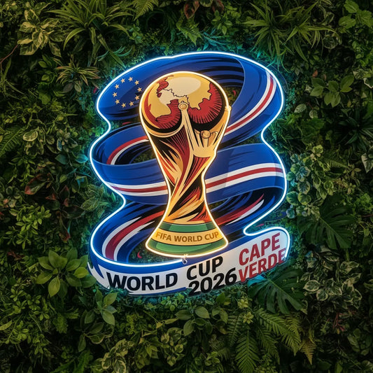 Cape Verde National Team Neon Sign