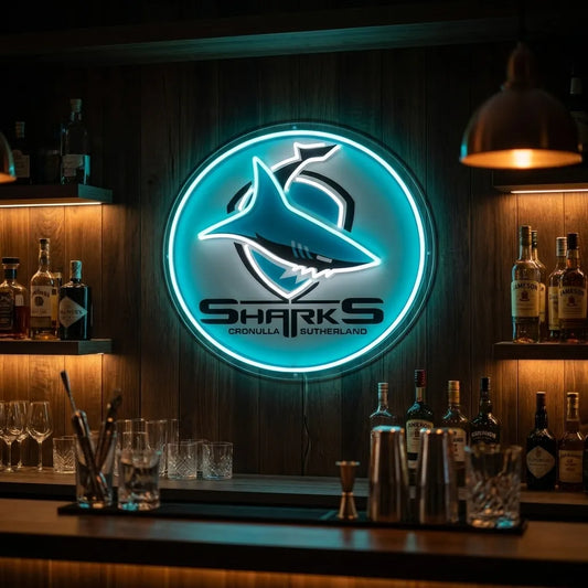 Cronulla-Sutherland Sharks Neon Sign