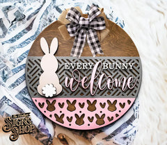 Every Bunny Welcome Door Hanger