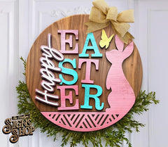 Happy Easter Door Hanger