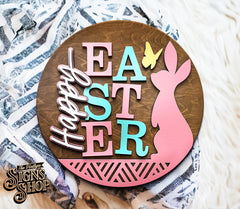 Happy Easter Door Hanger