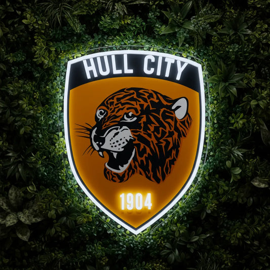 Hull City Neon Sign