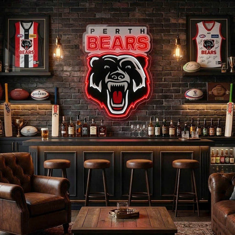 Perth Bears Neon Sign