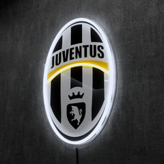 Juventus FC Badge Neon