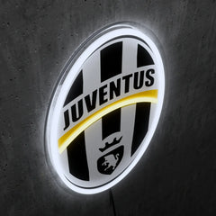 Juventus FC Badge Neon