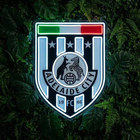 Adelaide City fc Neon Sign