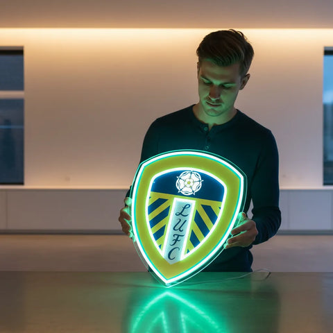 Leeds United Neon Sign