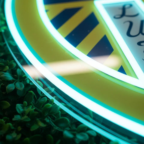 Leeds United Neon Sign