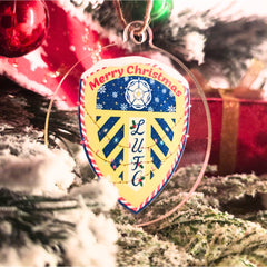 Leeds United Christmas Ornament