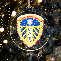 Leeds United Christmas Ornament