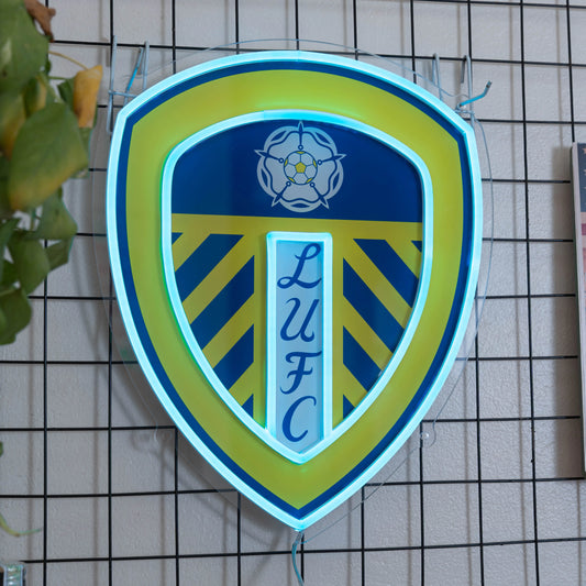 Leeds United Neon Sign