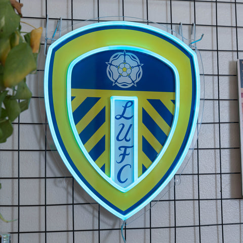 Leeds United Neon Sign