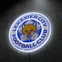 Leicester City FC Badge Neon