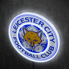Leicester City FC Badge Neon