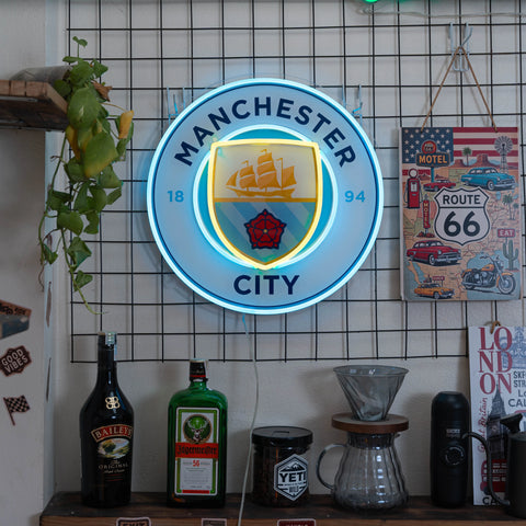 Manchester City Neon Sign