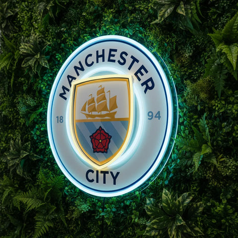Manchester City Neon Sign