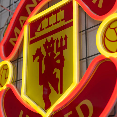 Manchester United Neon Sign