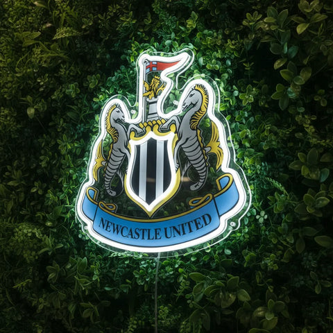 Newcastle United Neon Sign